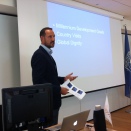 29 August: Crown Prince Haakon gives a lecture on dignity and development at the UN Summer Academy in Torino (Photo: The Royal Court)